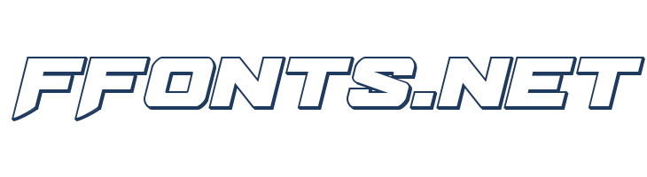 Bomber Escort Outline Italic font — Lorem ipsum body text preview