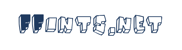 BALOK-balok TAK sempurna font — Lorem ipsum body text preview