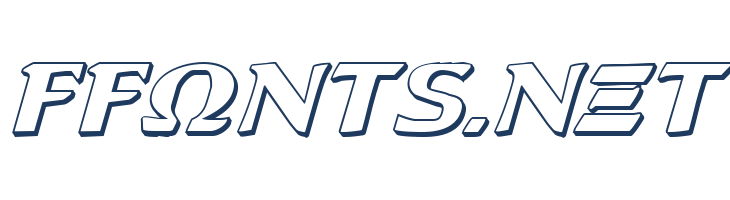 Aegis 3D Italic font — Lorem ipsum body text preview