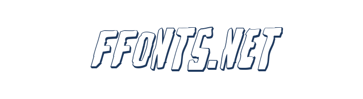 Zakenstein 3D Italic font — Lorem ipsum body text preview