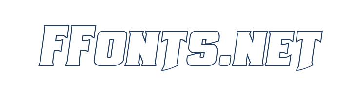 Union Gray Outline Semi-Italic font — Lorem ipsum body text preview