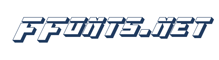 Whiskey Bravo Victor 3D Laser font — Lorem ipsum body text preview