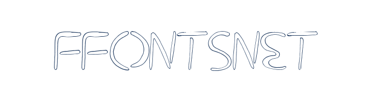 nuevostencil hollow font — Lorem ipsum body text preview